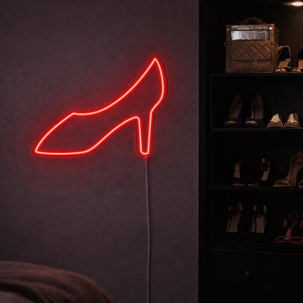 Les talons ont conduit un signe de néon - Planet Néon fabriqué à Londres Signaux au néon