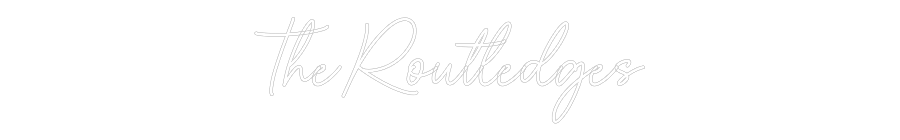 Editor online di insegne al neon personalizzate TheRoutledges