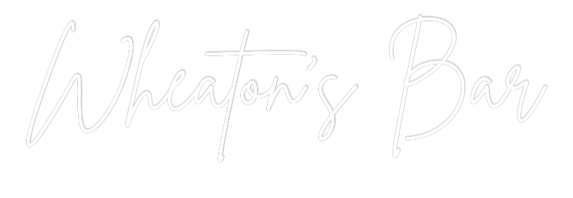 Editor online di insegne al neon personalizzate Wheaton's Bar