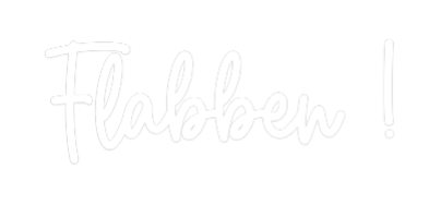 Custom Neon Sign Online Editor Flabben !