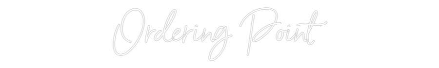 Custom Neon Sign Online Editor Ordering Point