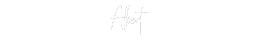 Custom Neon Sign Online Editor Albert