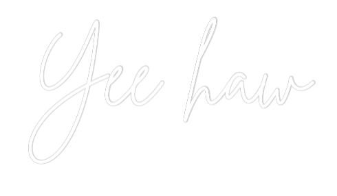 Custom Neon Sign Online Editor Yee haw