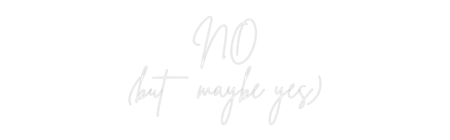 Custom Neon Sign Online Editor NO
(but mayb...
