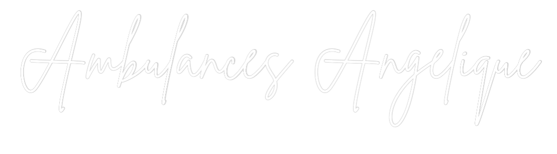 Editor online di insegne al neon personalizzate Ambulanze Un...