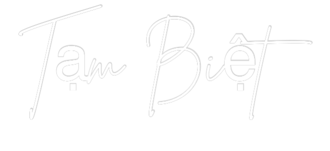 Custom Neon Sign Online Editor Tạm Biệt