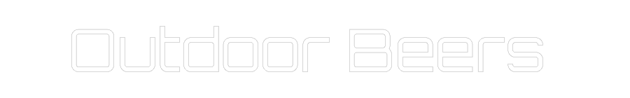 Editor en línea de letreros de neón personalizados para cervezas al aire libre