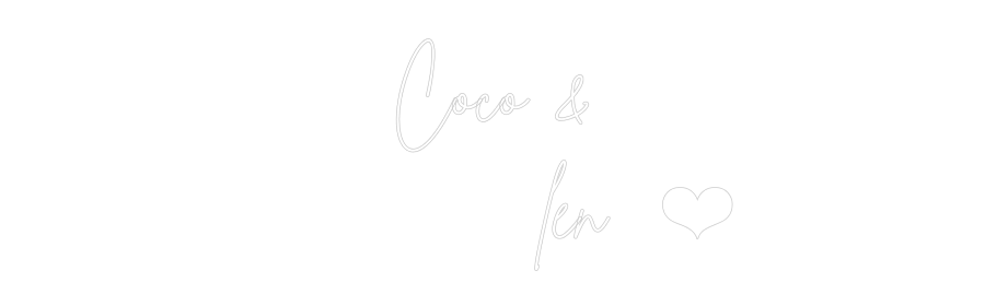 Custom Neon Sign Online Editor Coco &
...