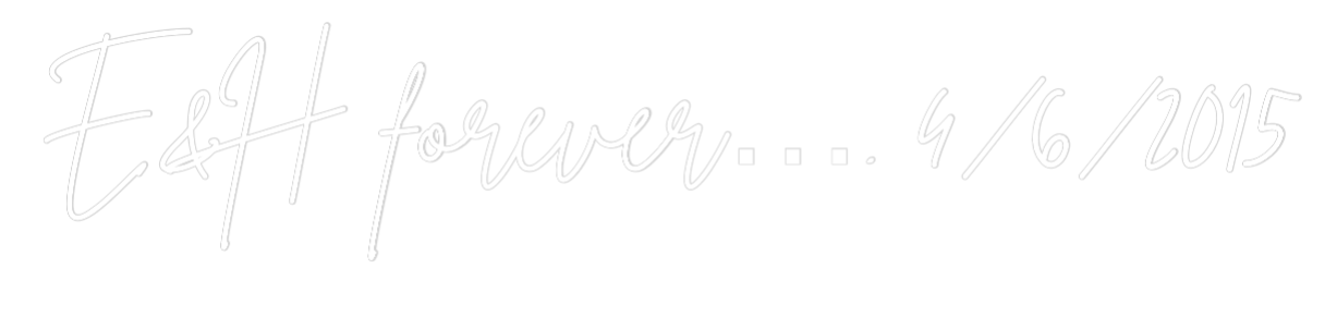 Custom Neon Sign Online Editor E&H forever…....