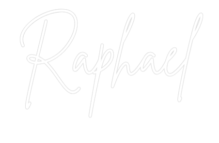 Custom Neon Sign Online Editor Raphaël