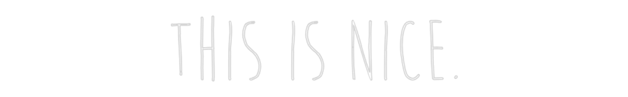 Custom Neon Sign Online Editor This is nice.