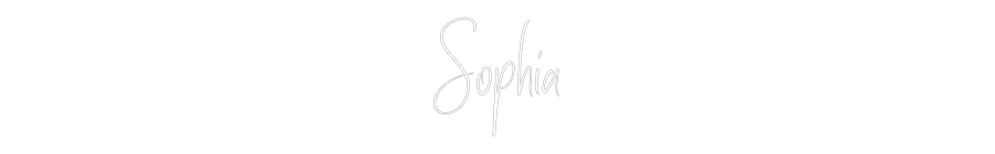 Custom Neon Sign Online Editor Sophia