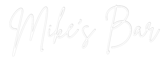 Custom Neon Sign Online Editor Mike’s Bar