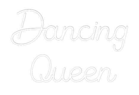 Anpassad neonskylt online-redigerare dansande
Drottning