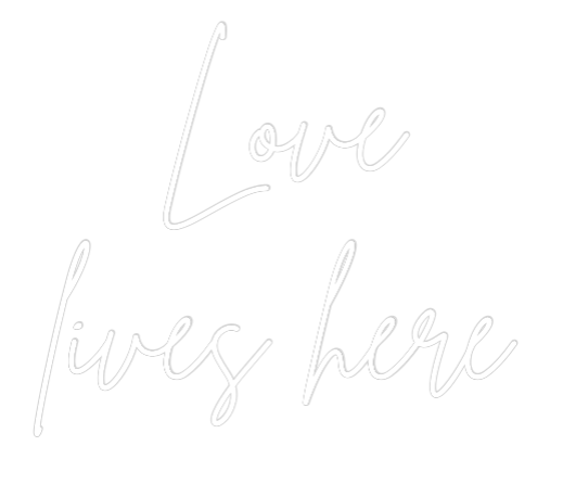 Anpassad neonskylt online-redigerare Kärlek
bor h...