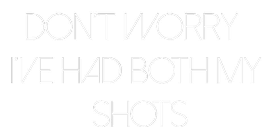 Anpassad neonskylt onlineredigerare Oroa dig inte ...