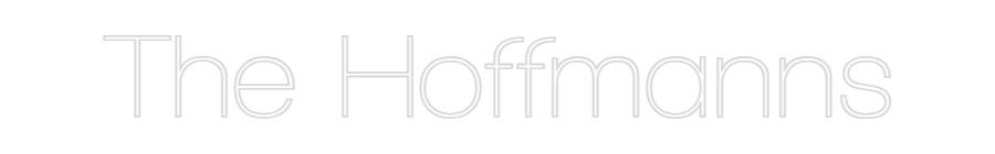 Custom Neon Sign Online Editor The Hoffmanns