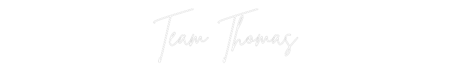 Custom Neon Sign Online Editor Team Thomas