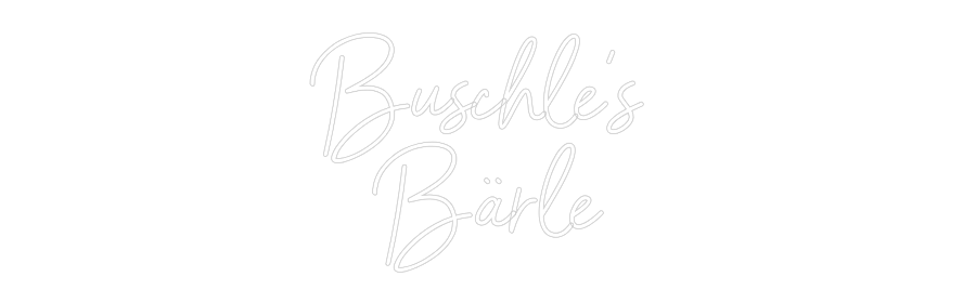Custom Neon Sign Online Editor Buschle's
B...