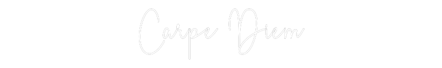 Custom Neon Sign Online Editor Carpe Diem