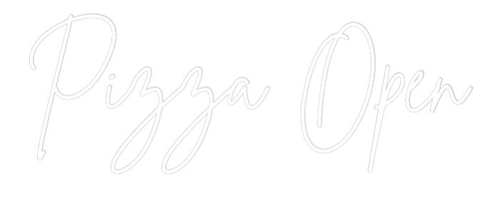 Editor en línea de letreros de neón personalizados Pizza Open