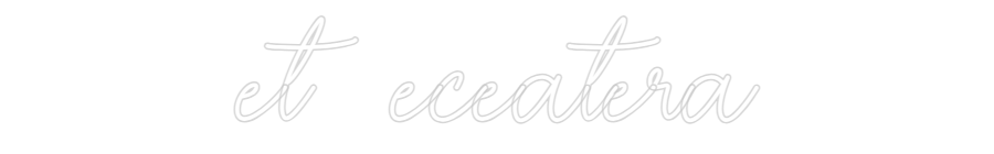 Custom Neon Sign Online Editor et eceatera