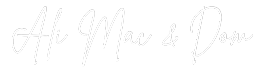 Custom Neon Sign Online Editor Ali Mac & Dom