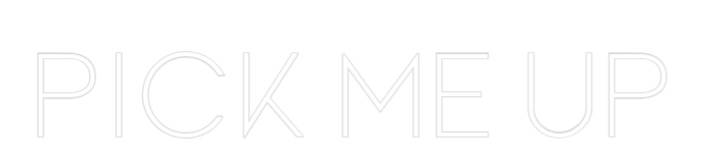 Custom Neon Sign Online Editor pick me up