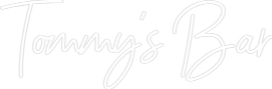 Custom Neon Sign Online Editor Tommy's Bar
