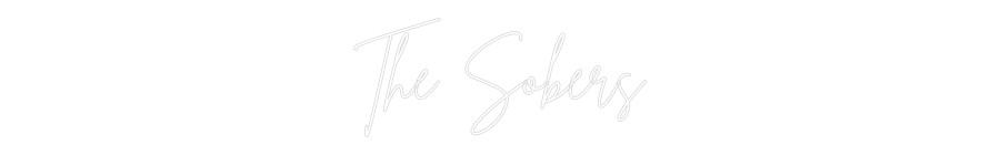 Custom Neon Sign Online Editor The Sobers