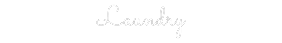 Editor on-line de letreiros neon personalizados para lavanderia