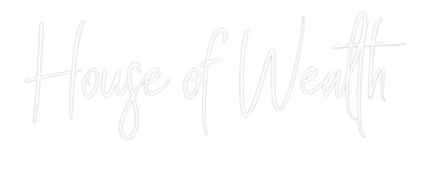 Editor en línea de letreros de neón personalizados House of Weal...