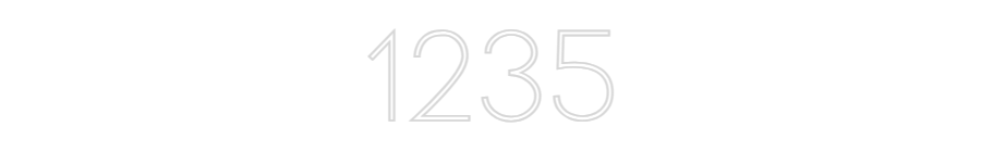 Custom Neon Sign Online Editor 1235