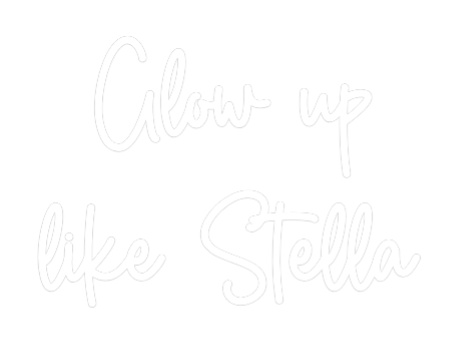 Custom Neon Sign Online Editor Glow up
like...