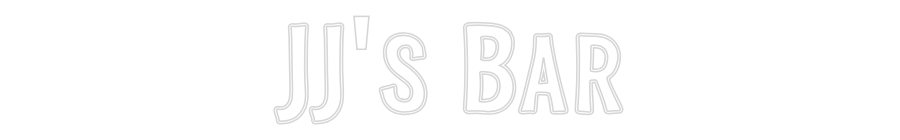 Custom Neon Sign Online Editor JJ's Bar