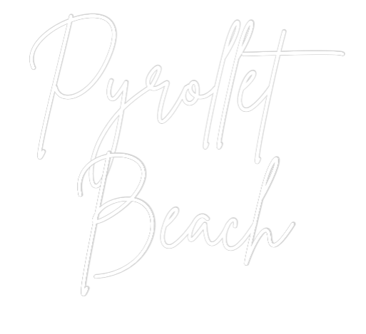 Anpassad bakgrundsbelyst neonskylt online-redigerare Pyrollet
Strand