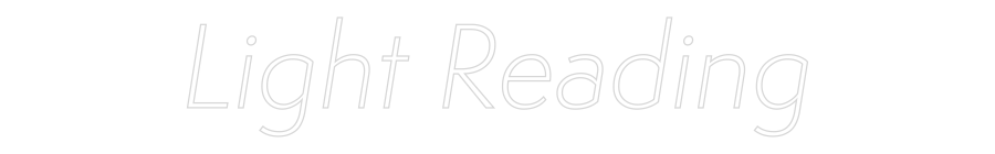 Custom Neon Sign Online Editor Light Reading