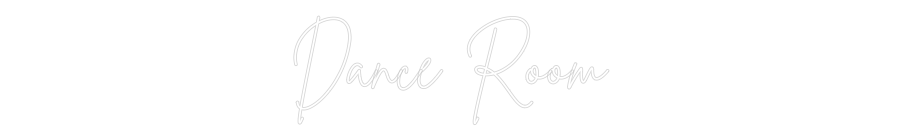 Anpassad Neonskylt Online Editor Dansrum