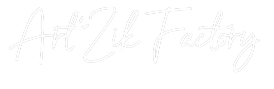 Editor en línea de letreros de neón personalizados Art'Zik Facto...