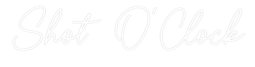 Editor online di insegne al neon personalizzate Shot O'Clock