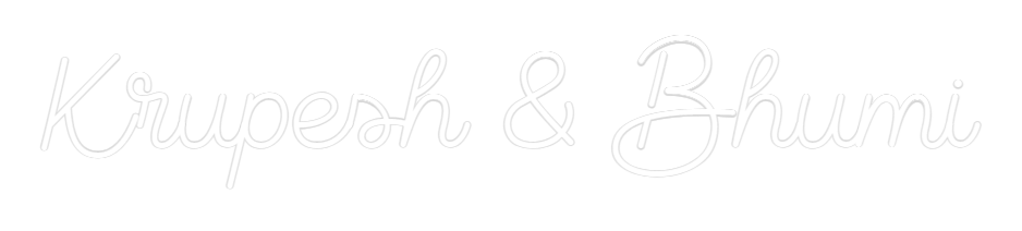 Custom Neon Sign Online Editor Krupesh & Bh...