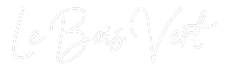 Custom Neon Sign Online Editor Le Bois Vert