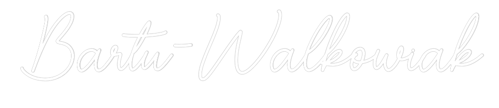 Custom Neon Sign Online Editor Bartu-Walkowiak