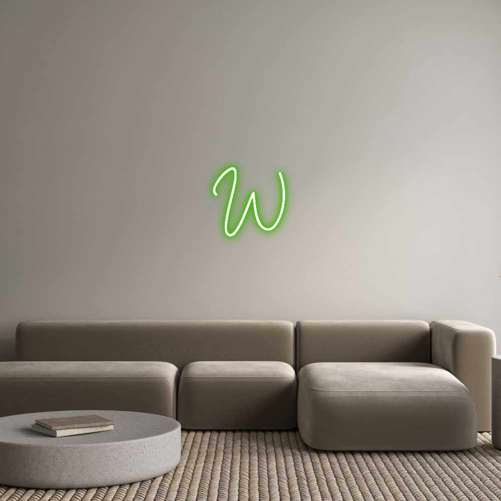 Custom Neon Sign Online Editor W