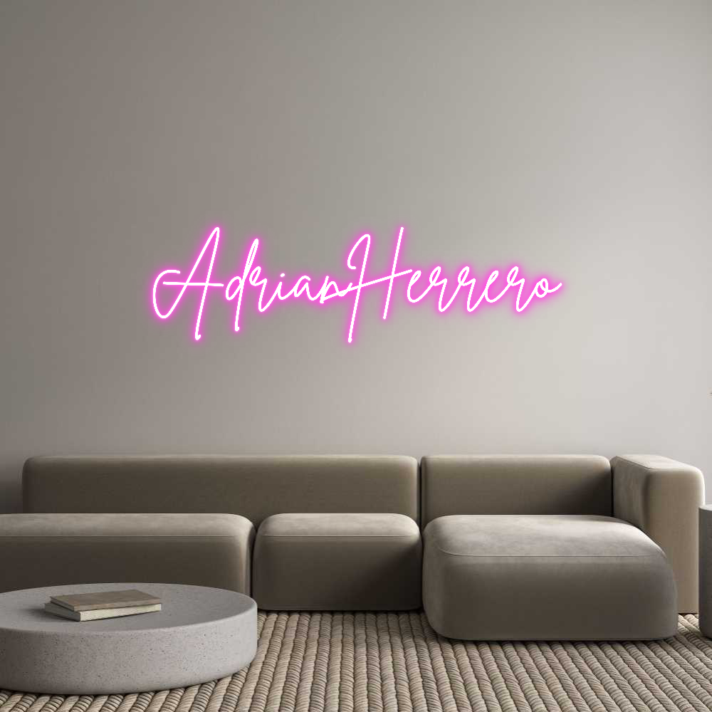 Custom Neon Sign Online Editor AdrianHerrero