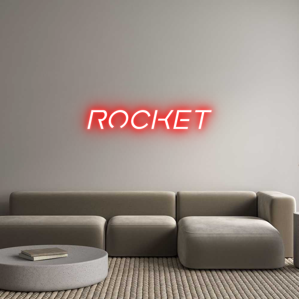 Custom Neon Sign Online Editor Rocket