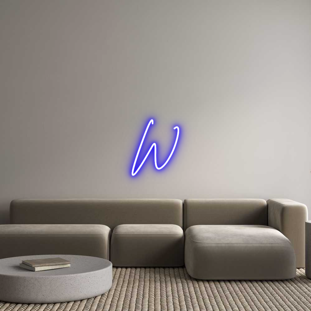 Custom Neon Sign Online Editor W
