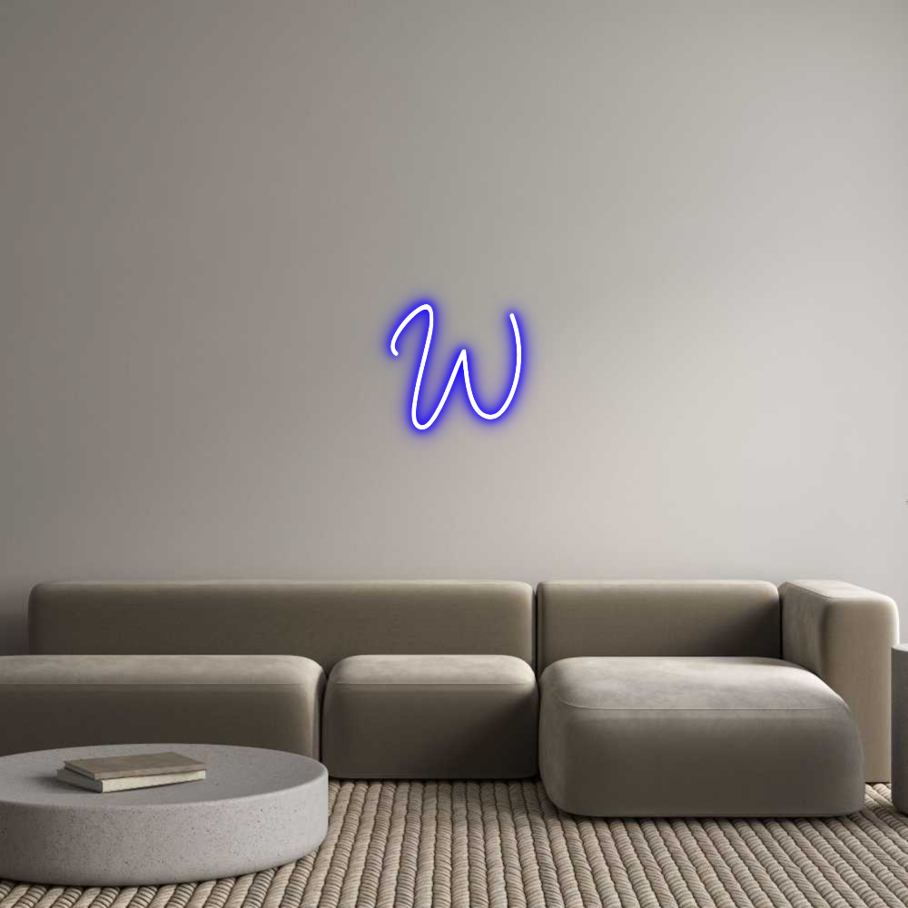 Custom Neon Sign Online Editor W