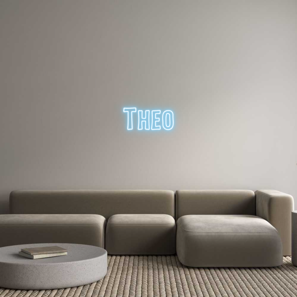 Custom Neon Sign Online Editor Theo
