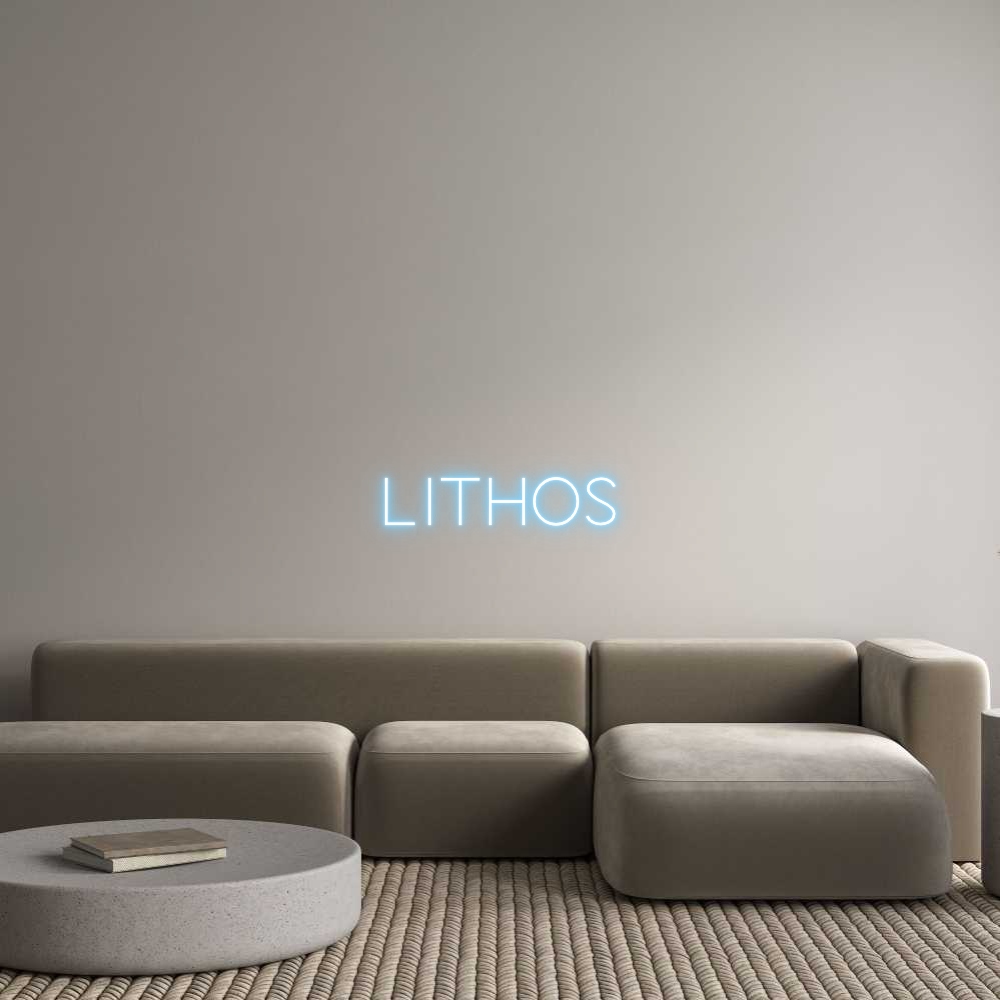 Custom Neon Sign Online Editor LITHOS